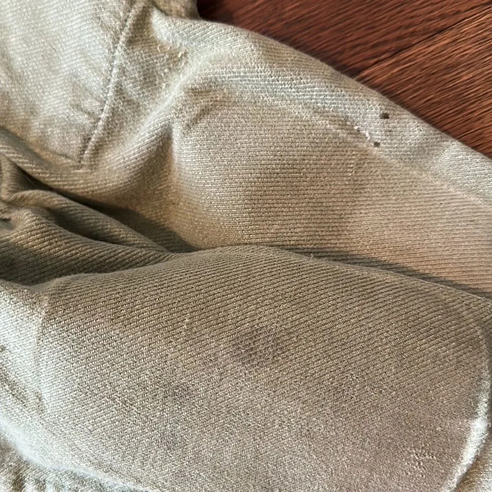 Vintage 70s‎ Sears green denim jean jacket/pants & matching western shirt